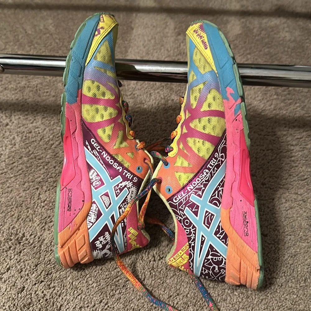 ASICS multi bright color sneakers - Picture 5 of 5